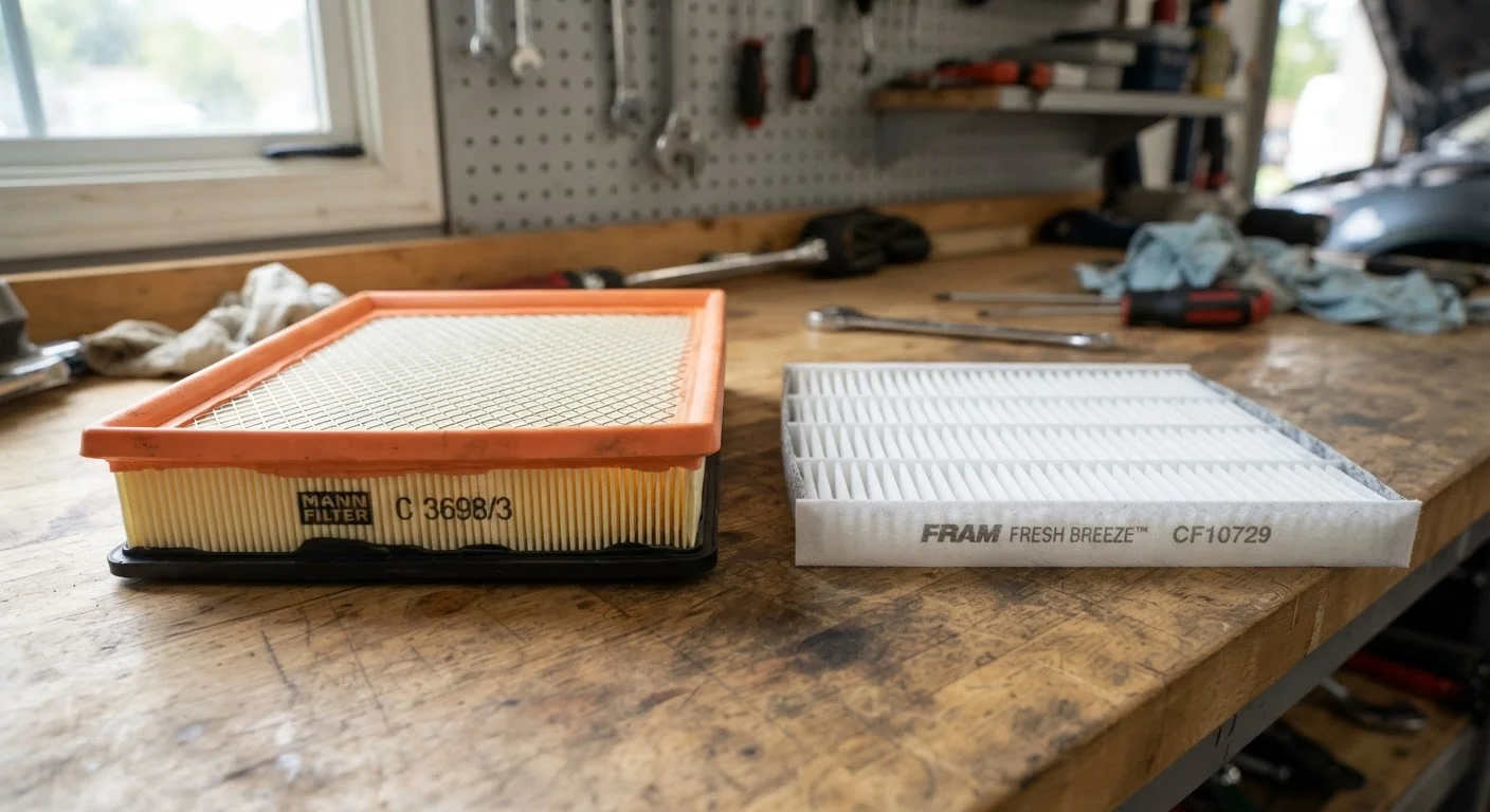 Air Filters, Cabin Filters, and Why They're Not the Same Thing