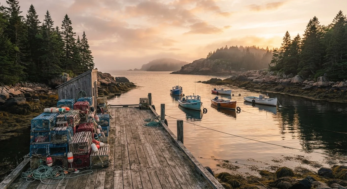 Coastal Maine: Ports, Peninsulas, and the Logic of the Lobster Trail