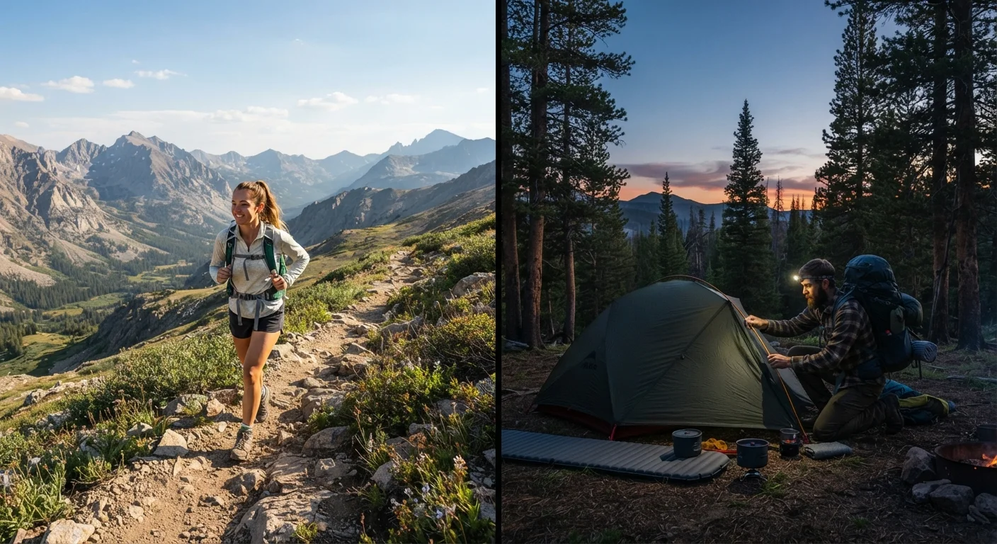 Day Hiking vs. Backpacking: Choosing the Right Adventure for Your Weekend