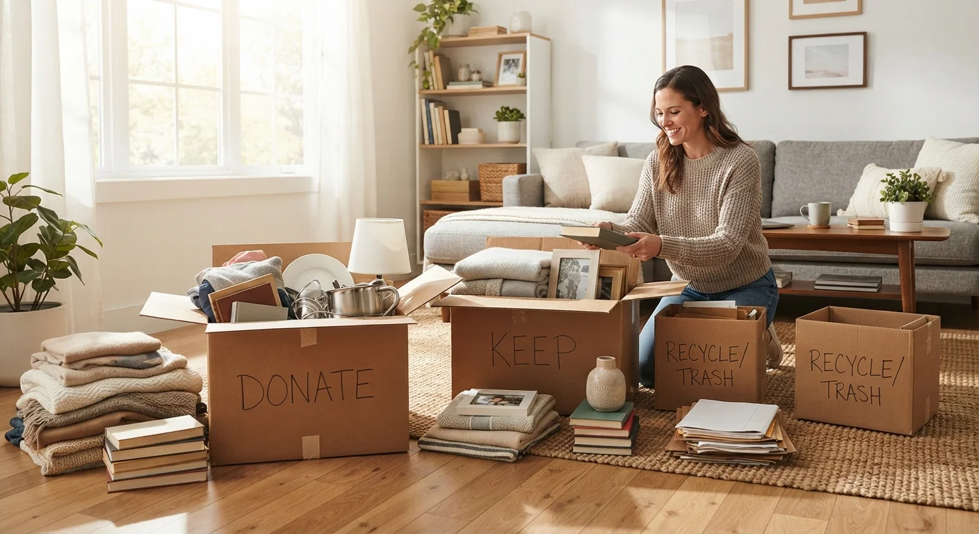 Decluttering Before a Move: What to Tackle First