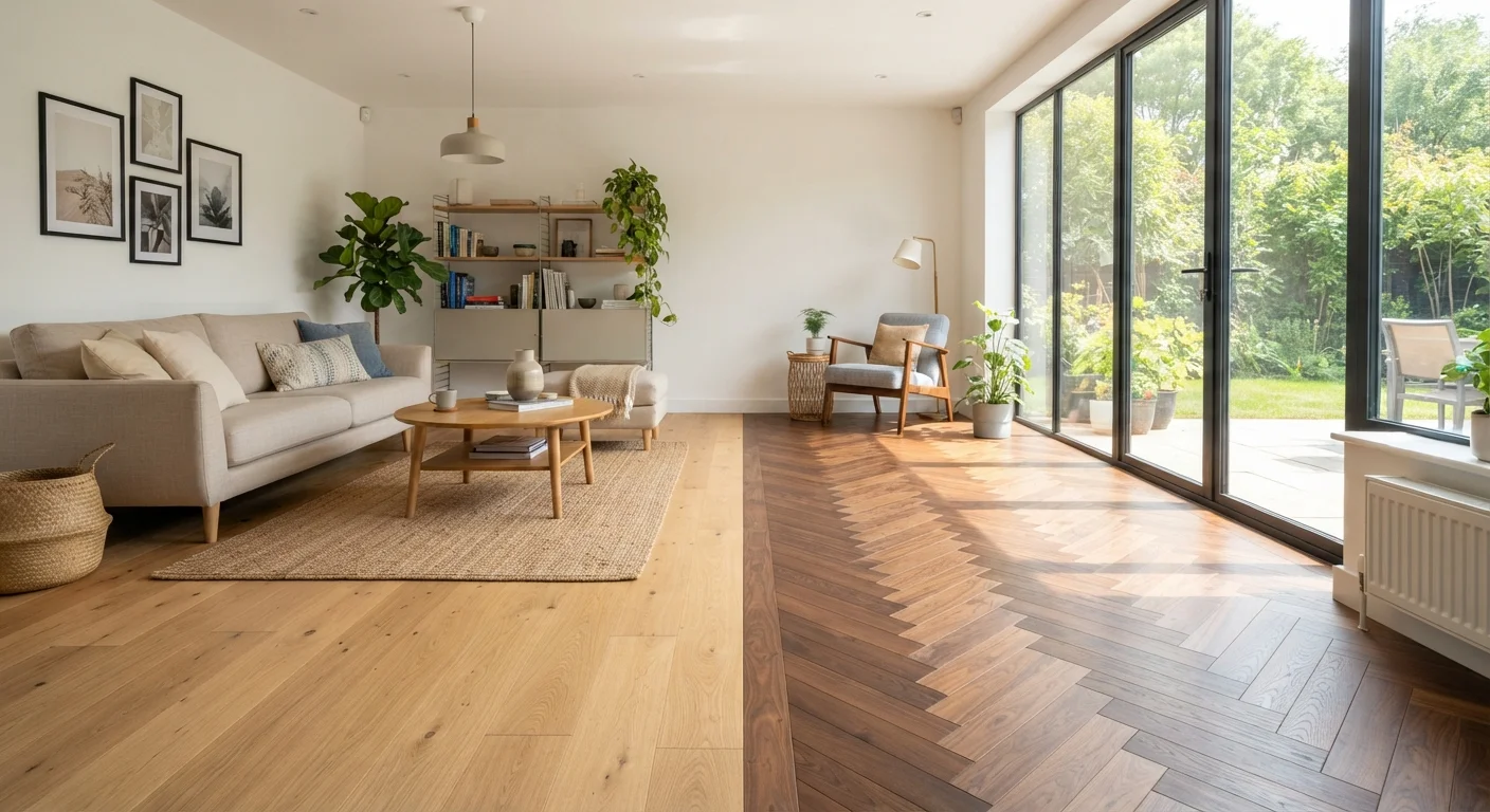 Engineered Hardwood vs. Solid Hardwood Flooring