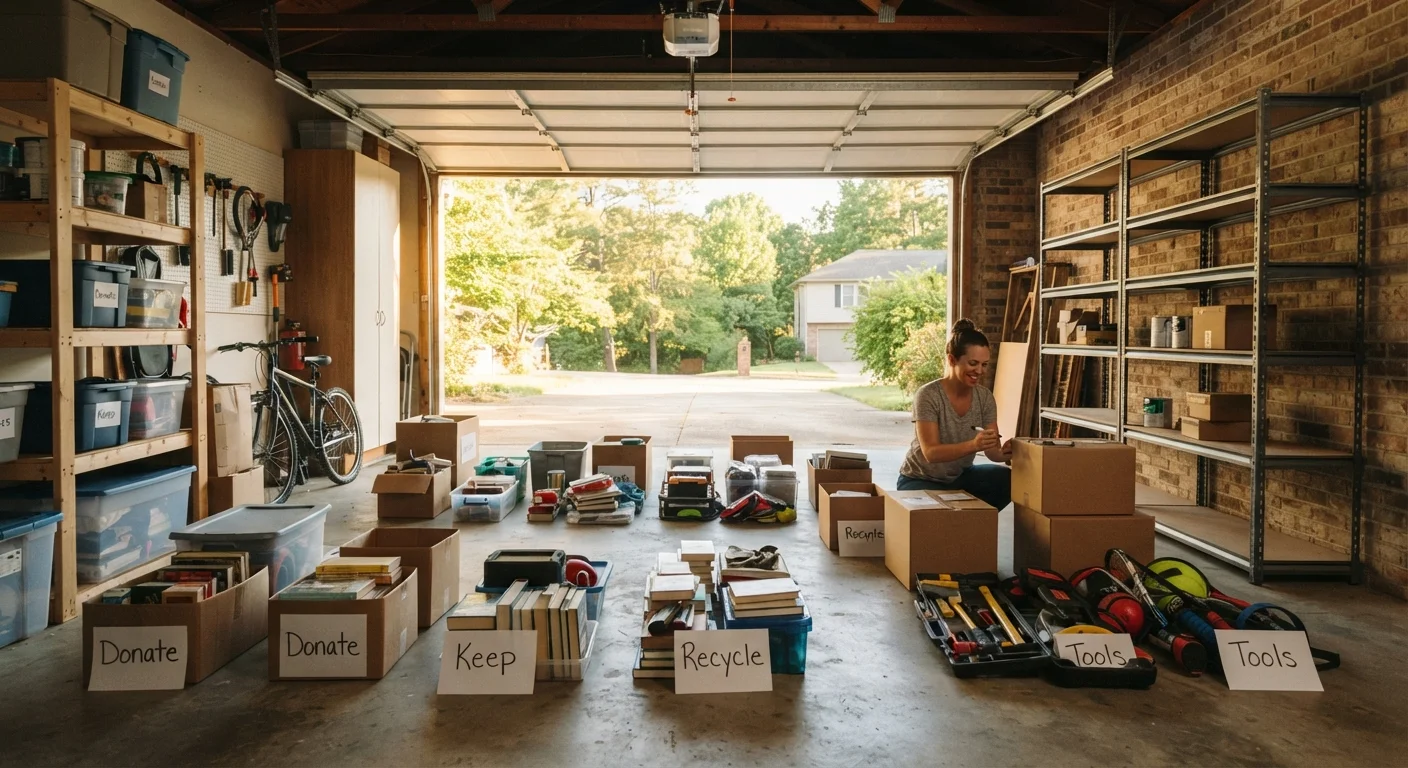 Garage Organization from Scratch: Where to Start When It Feels Impossible