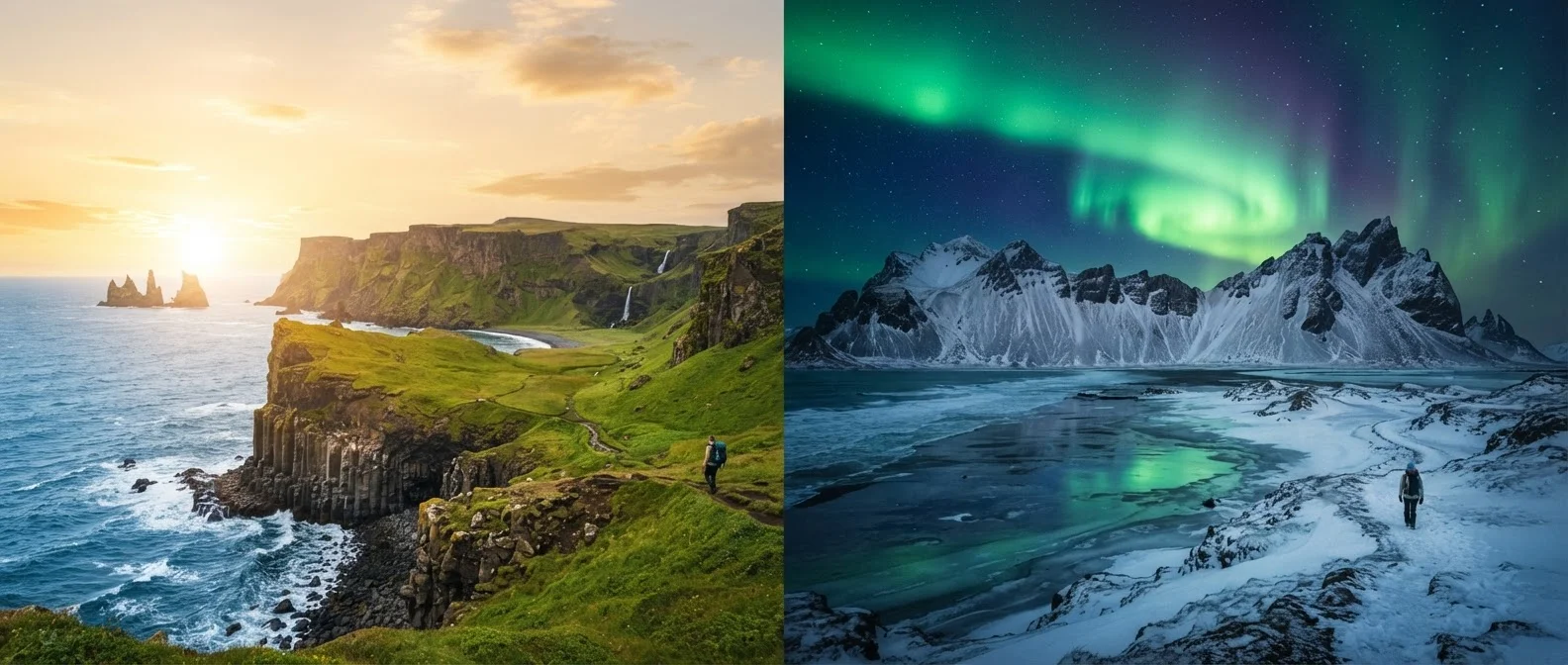 Iceland in Summer vs. Iceland in Winter: Two Very Different Trips