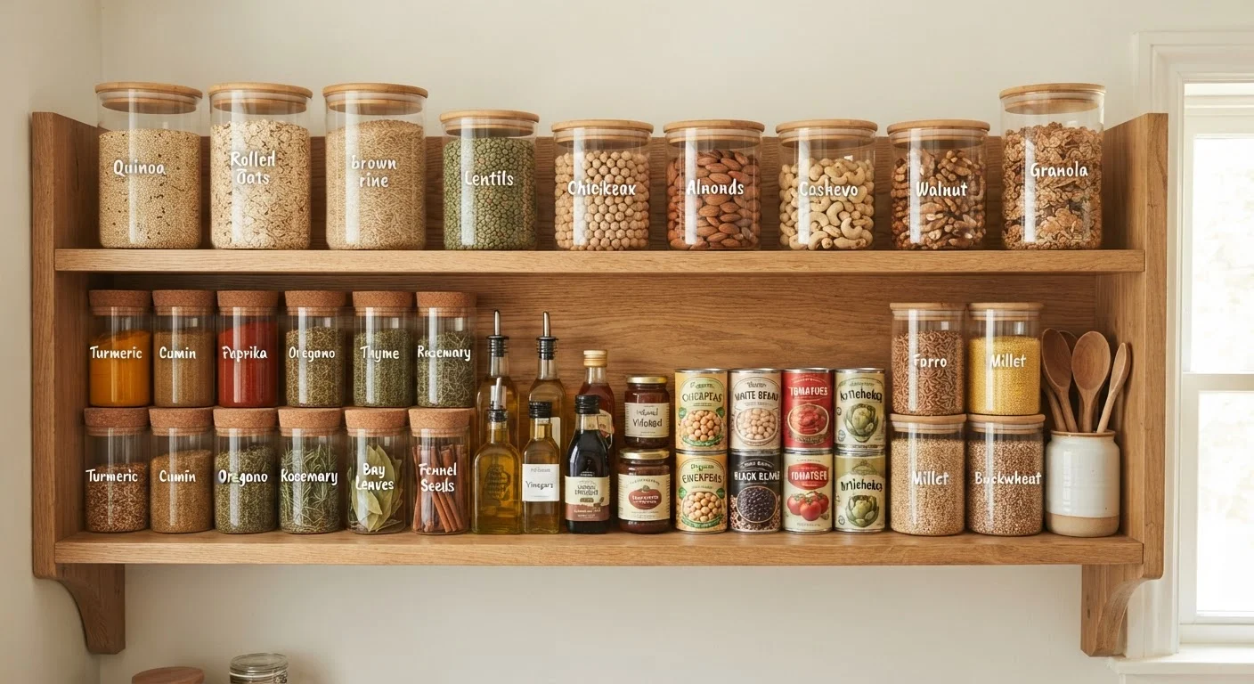 Pantry Audit: Stocking a Kitchen That Supports Balanced Everyday Eating