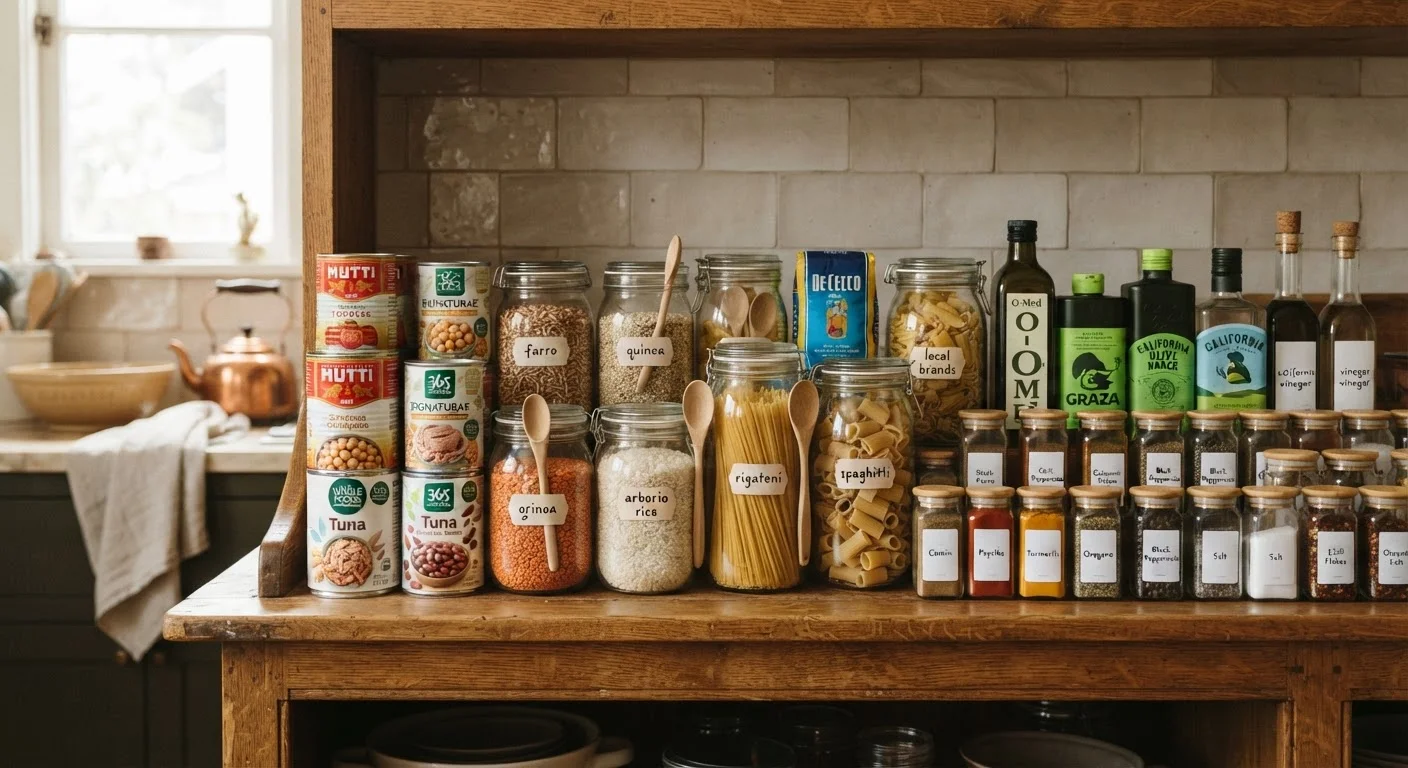 Pantry Staples That Make Last-Minute Meals Actually Possible