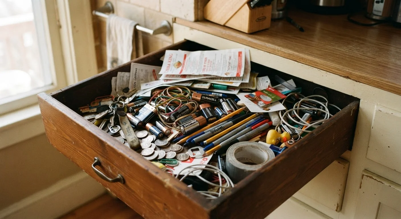 Why Your Junk Drawer Keeps Refilling Itself