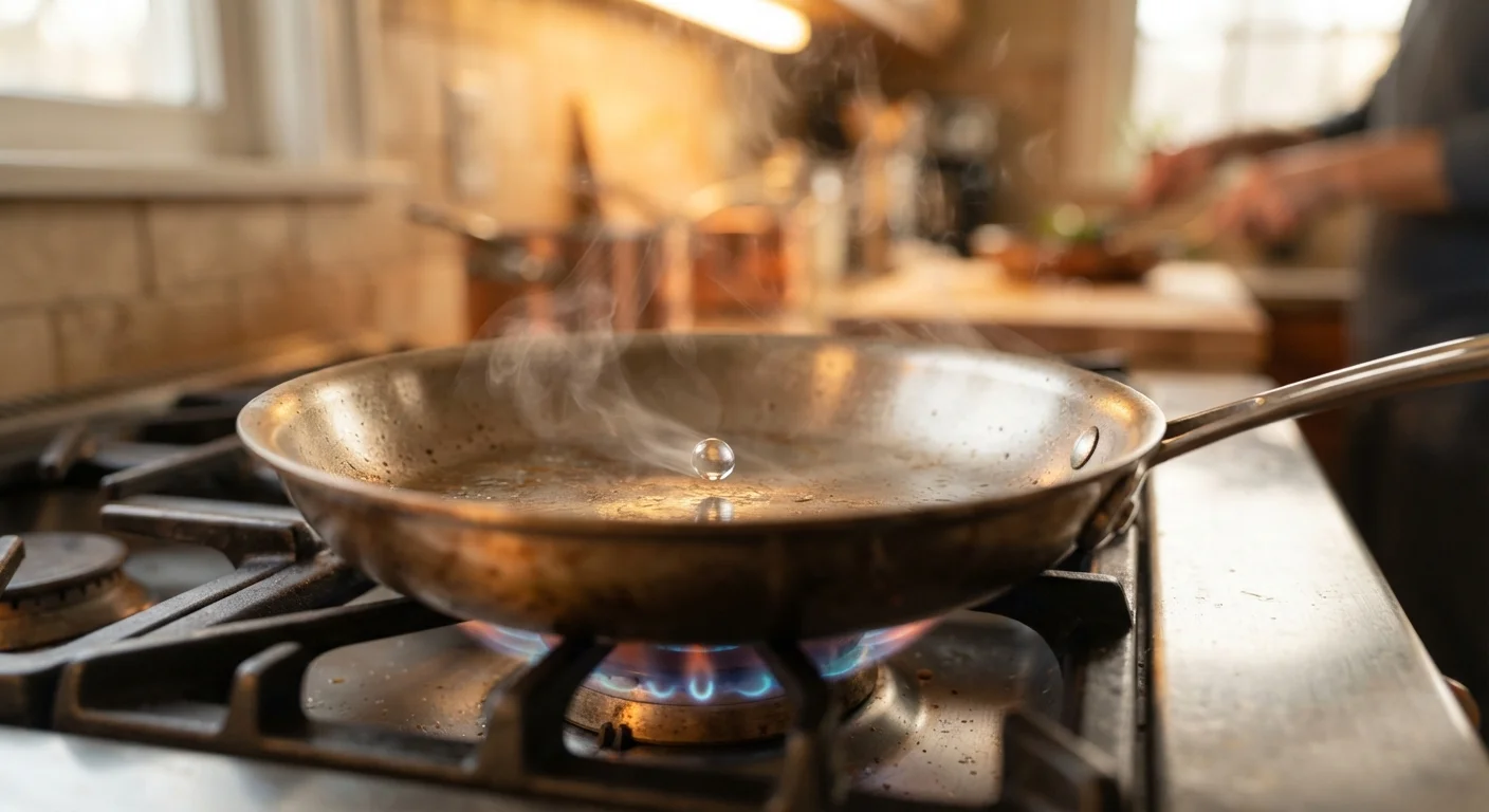 Why Your Pan Temperature Matters More Than Your Recipe