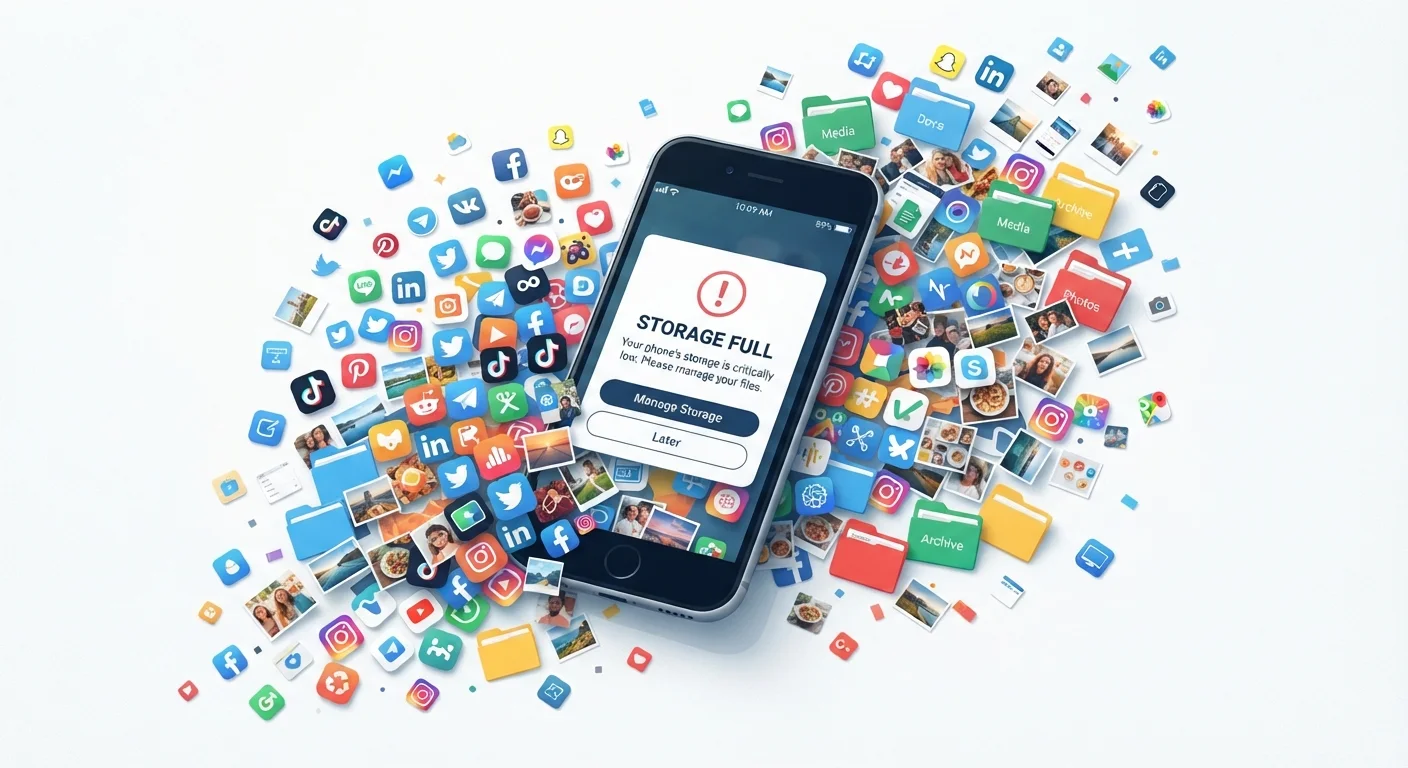 Why Your Phone Storage Fills Up So Fast — and What to Do About It